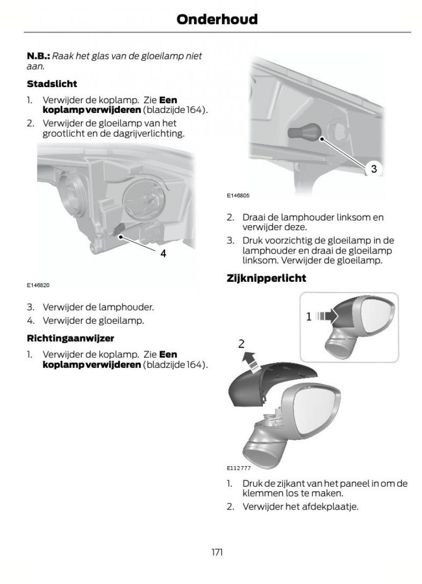 Ford Fiesta VII 7 handleiding / page 174