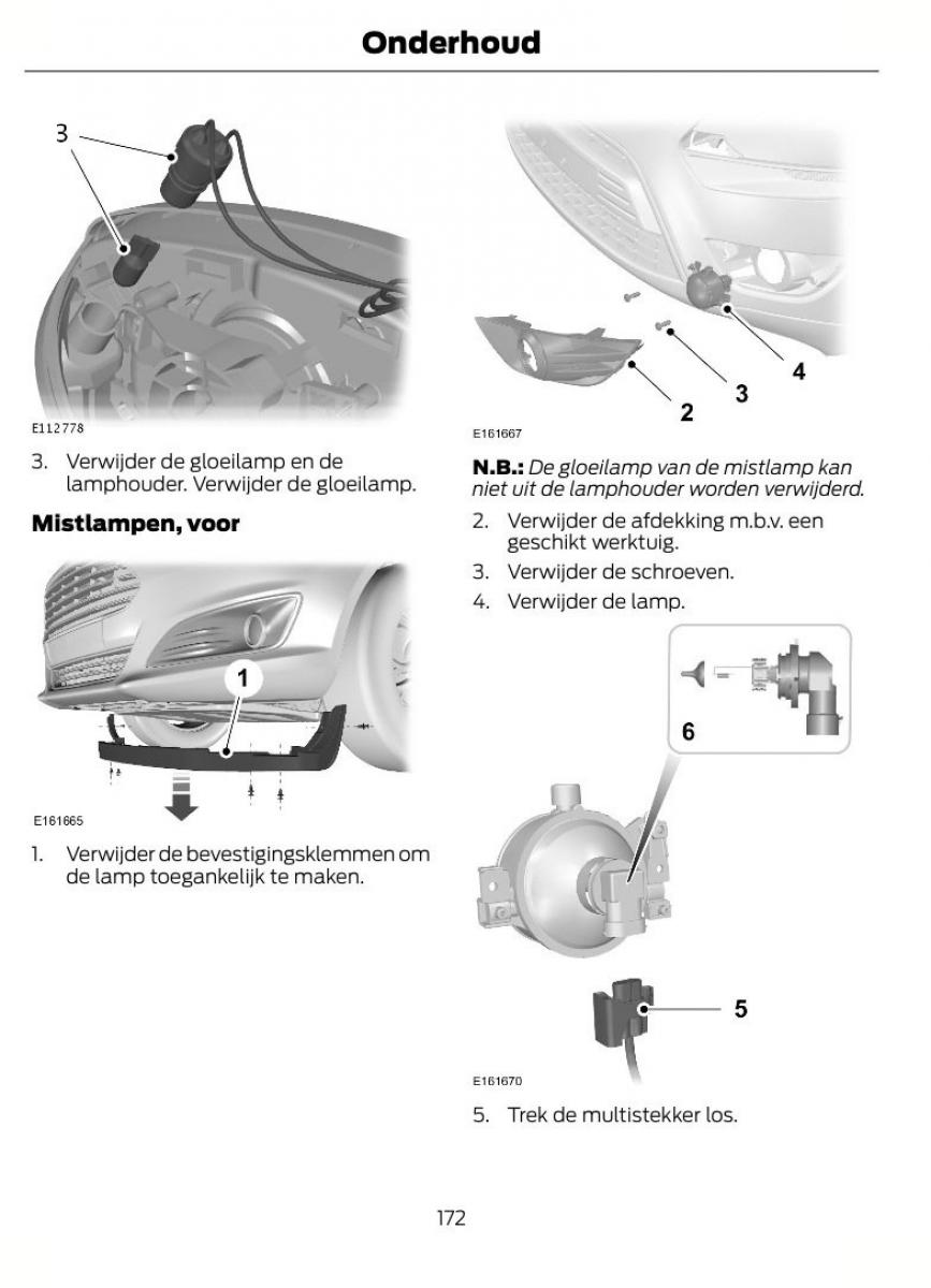 Ford Fiesta VII 7 handleiding / page 175