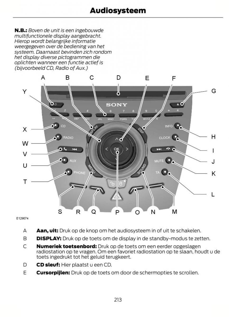 Ford Fiesta VII 7 handleiding / page 216