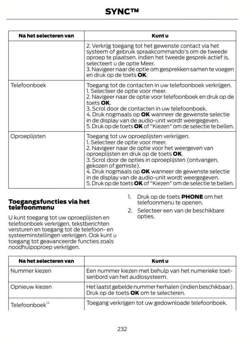 Ford Fiesta VII 7 handleiding / page 235