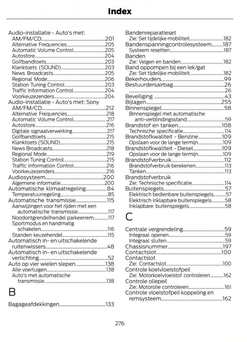 Ford Fiesta VII 7 handleiding / page 279