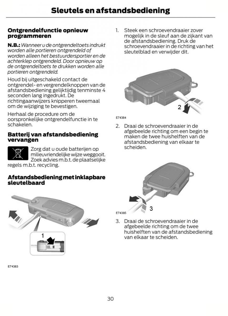 Ford Fiesta VII 7 handleiding / page 33