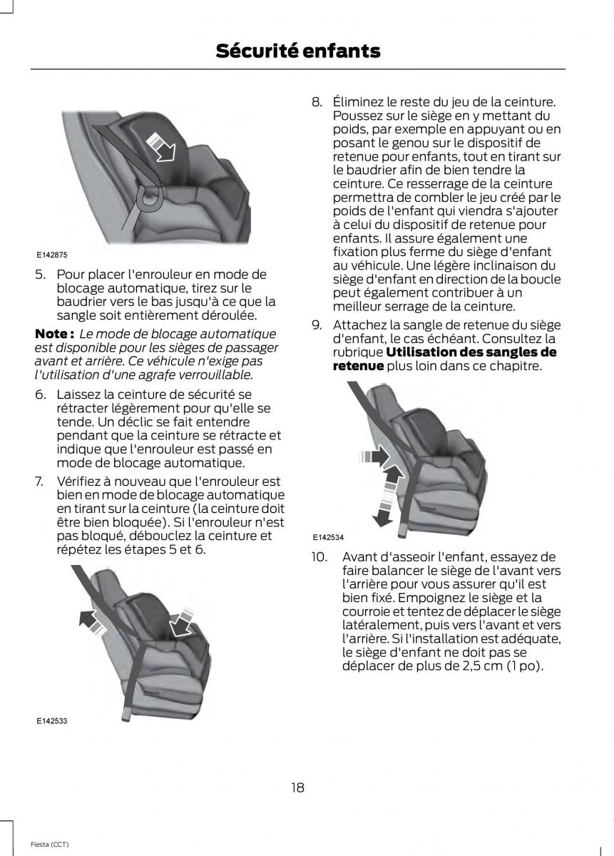 Ford Fiesta VII 7 manuel du proprietaire / page 20