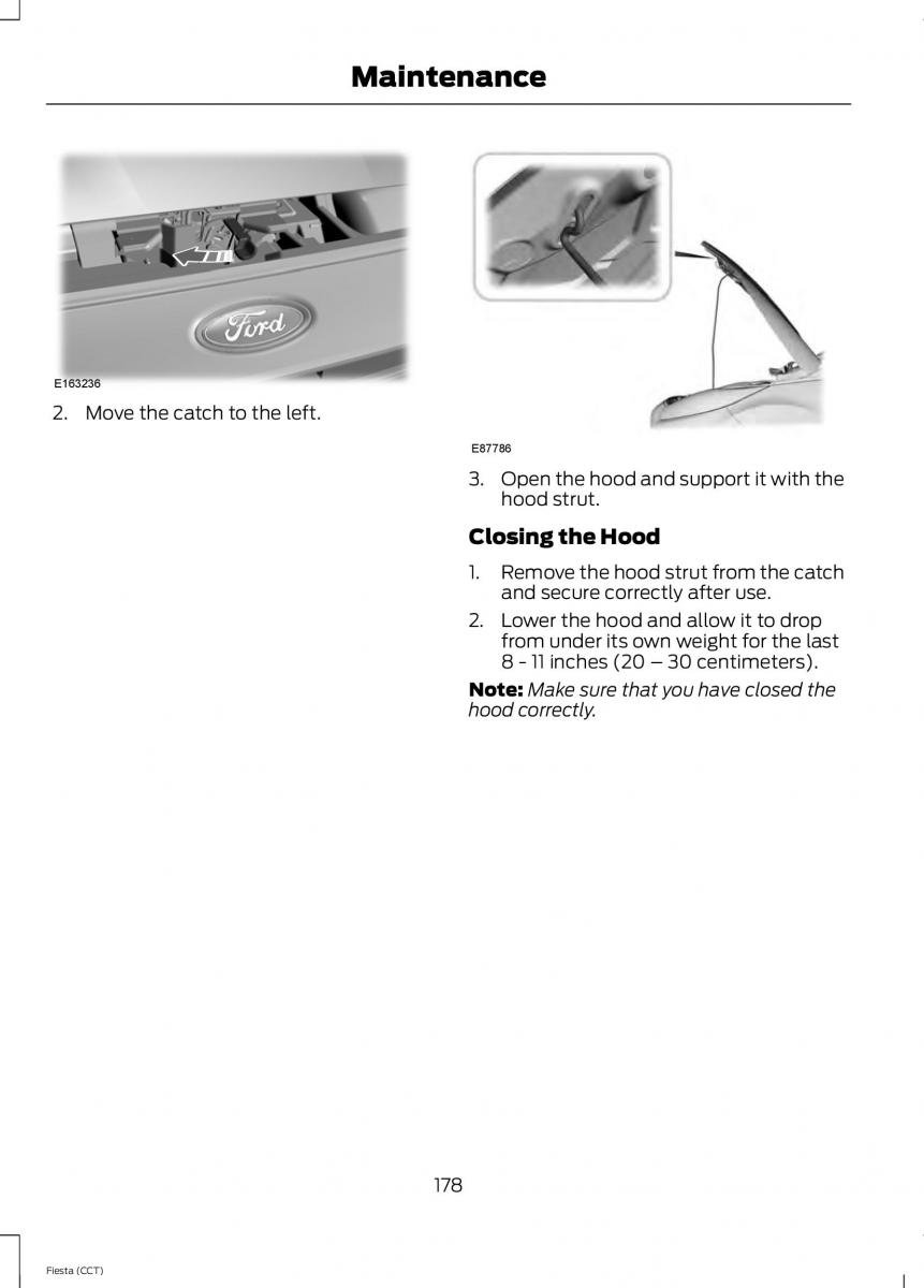 Ford Fiesta VII 7 owners manual / page 181