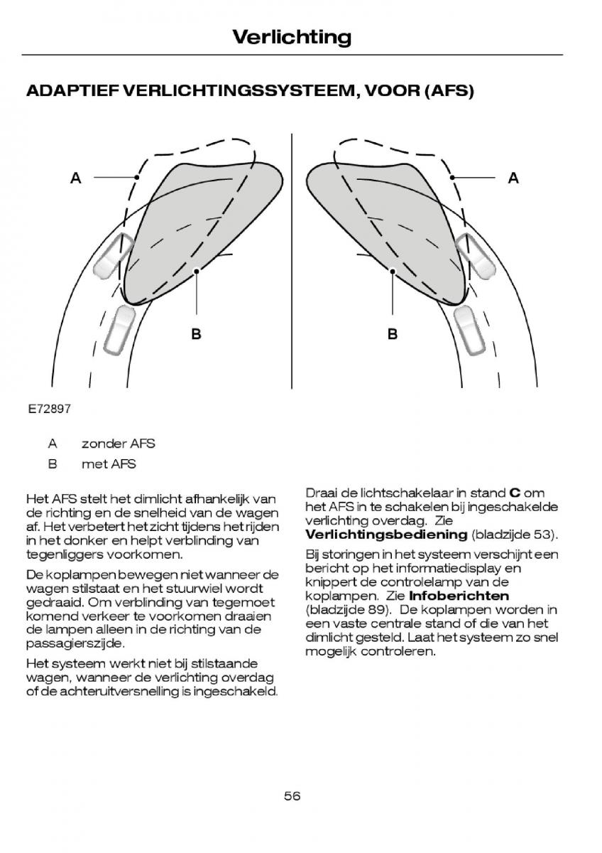 Ford Focus I 1 handleiding / page 58