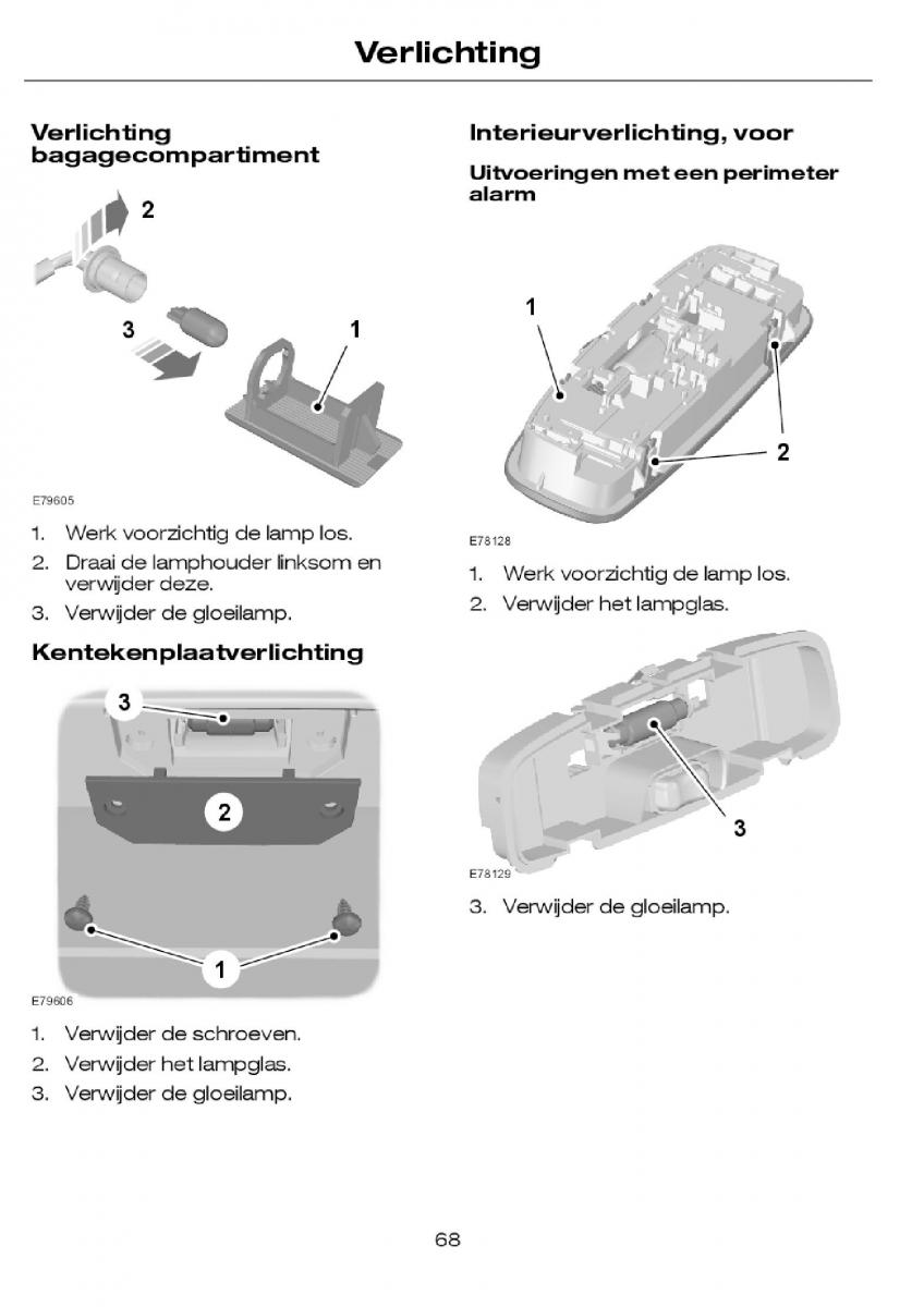 Ford Focus I 1 handleiding / page 71