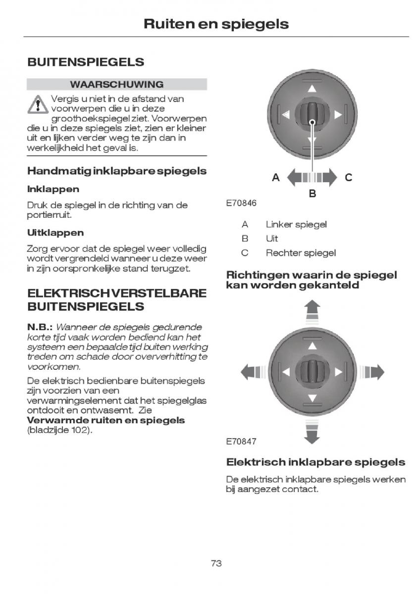 Ford Focus I 1 handleiding / page 76