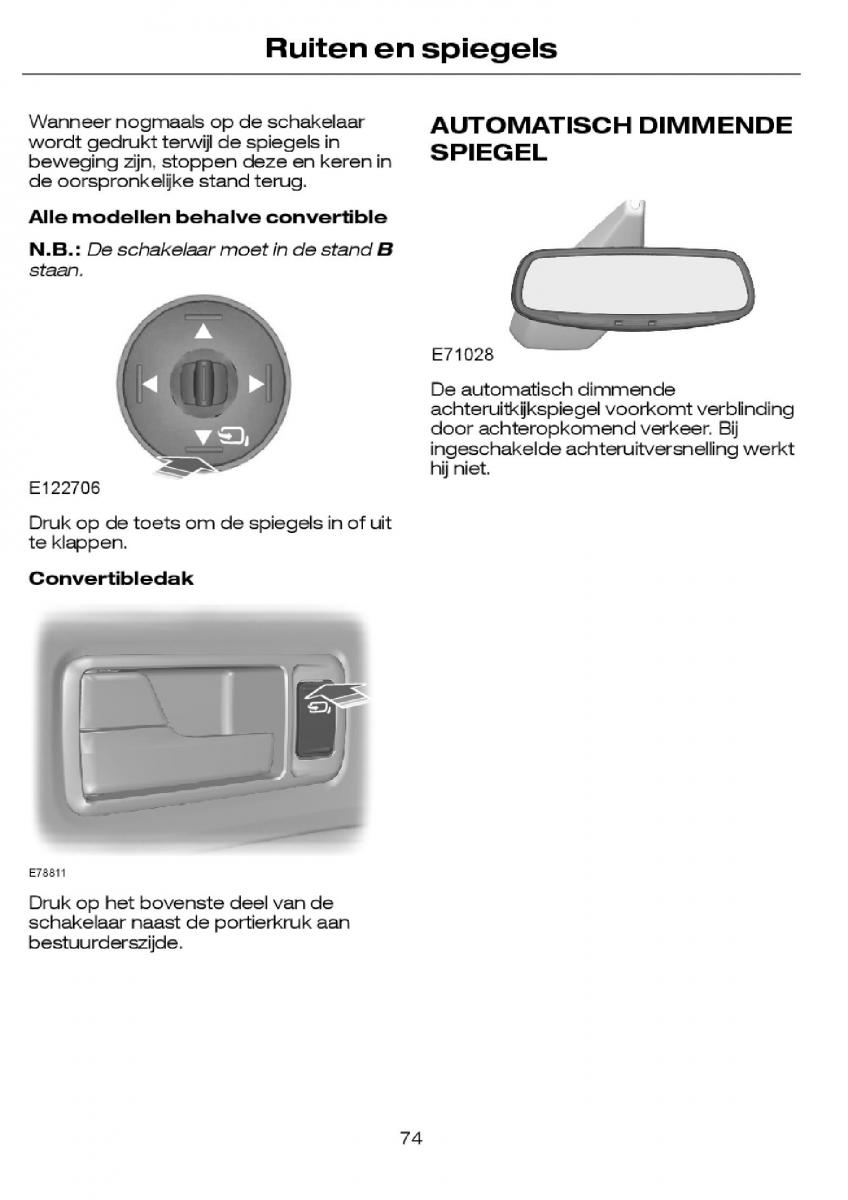 Ford Focus I 1 handleiding / page 77