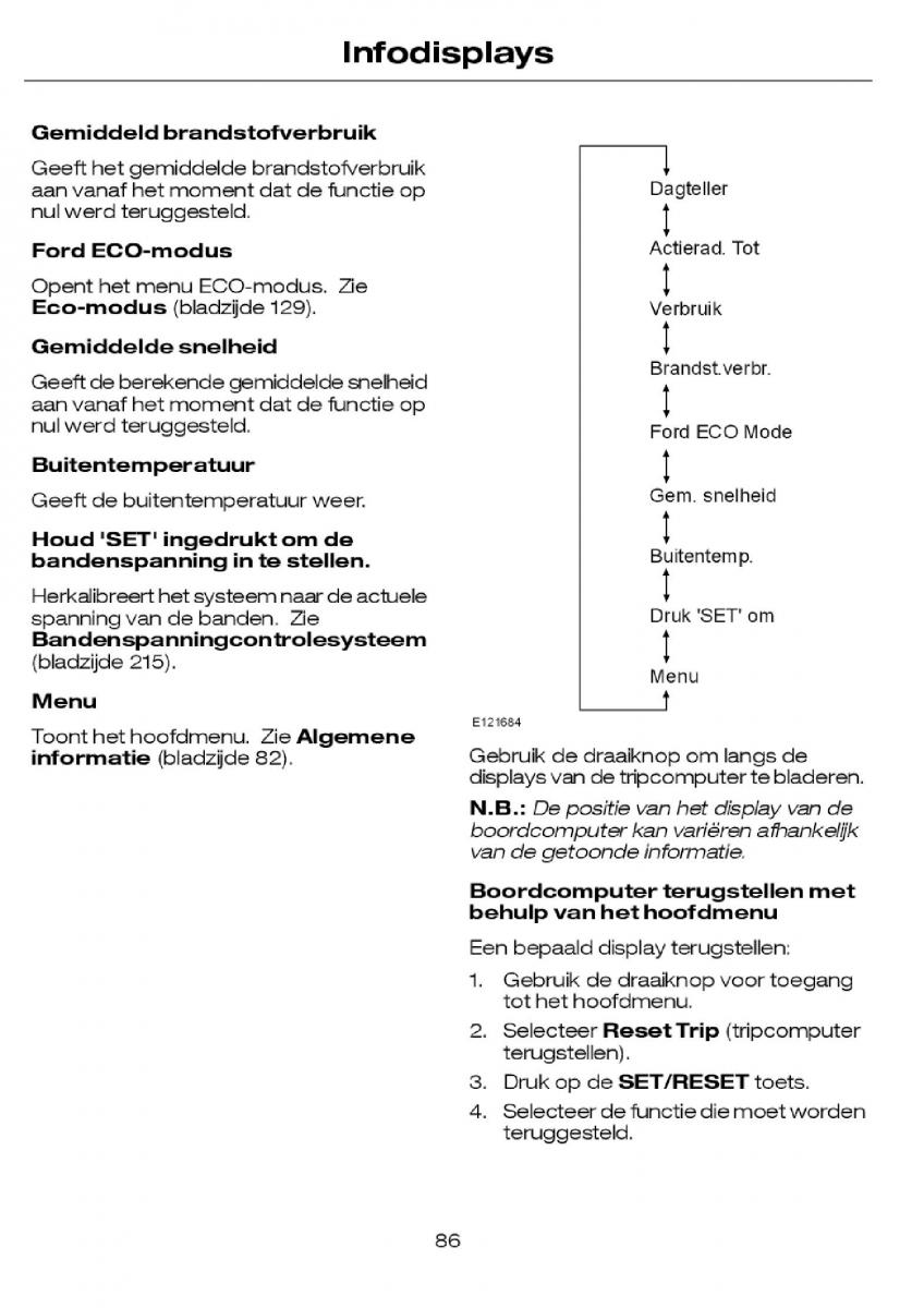 Ford Focus I 1 handleiding / page 89