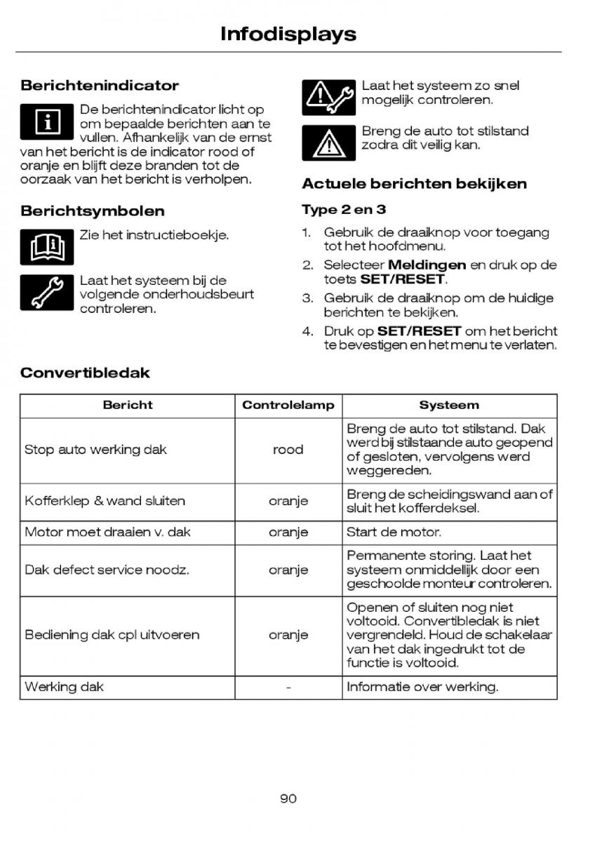 Ford Focus I 1 handleiding / page 93