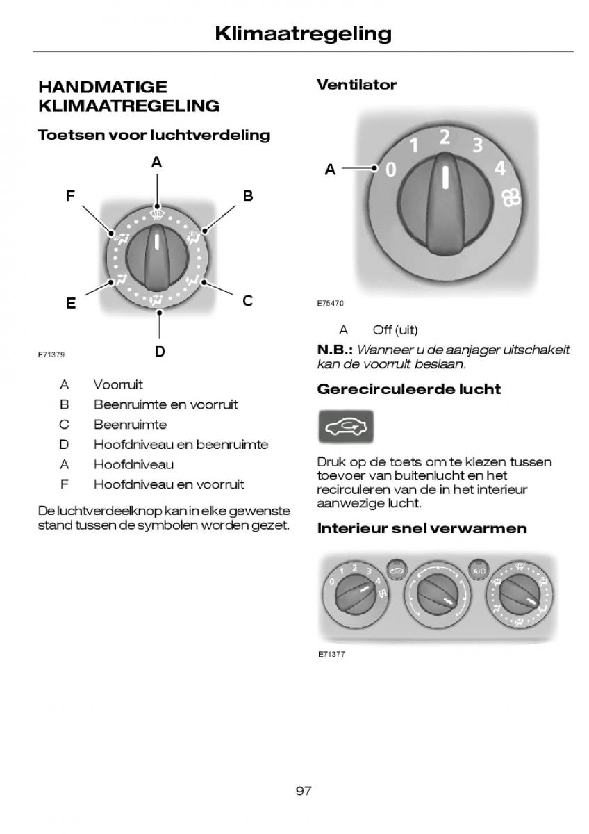 Ford Focus I 1 handleiding / page 100