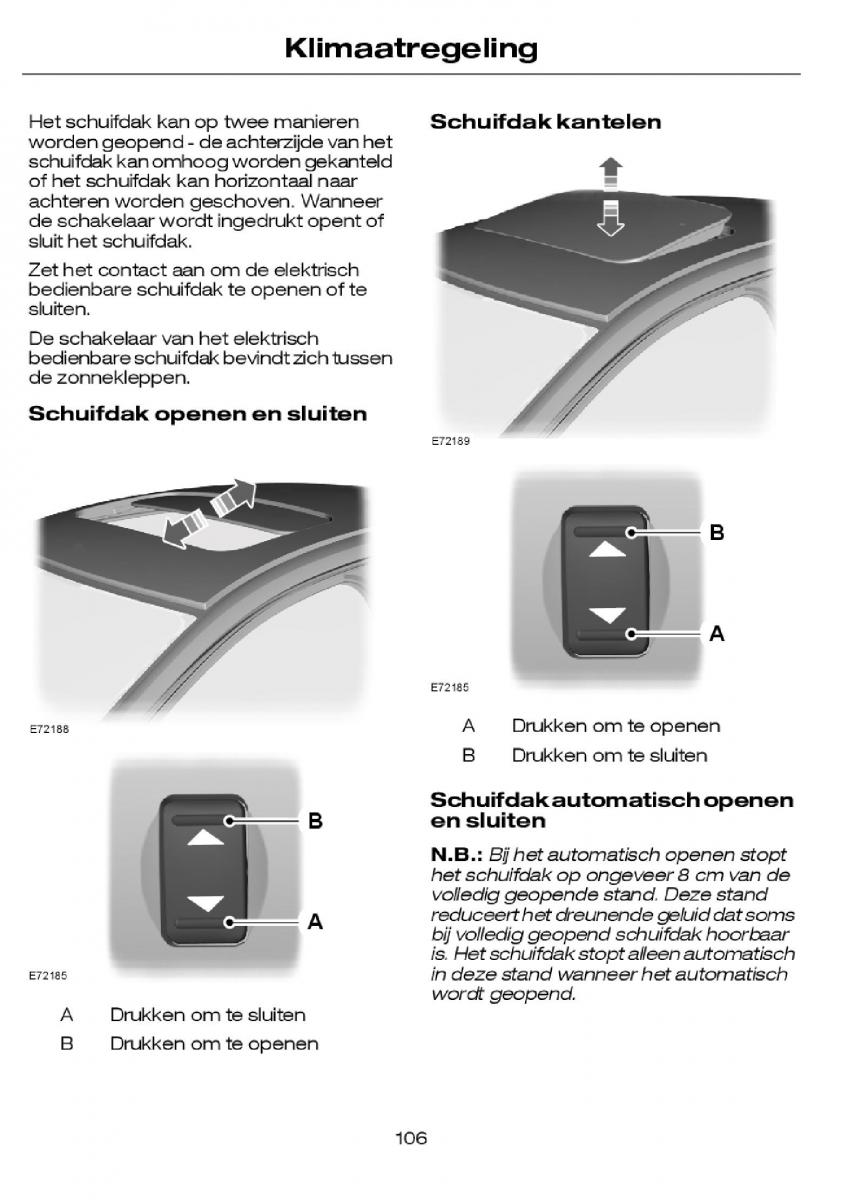 Ford Focus I 1 handleiding / page 109