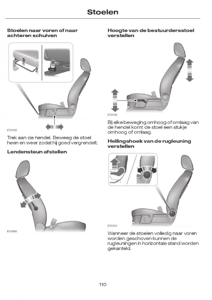 Ford Focus I 1 handleiding / page 113