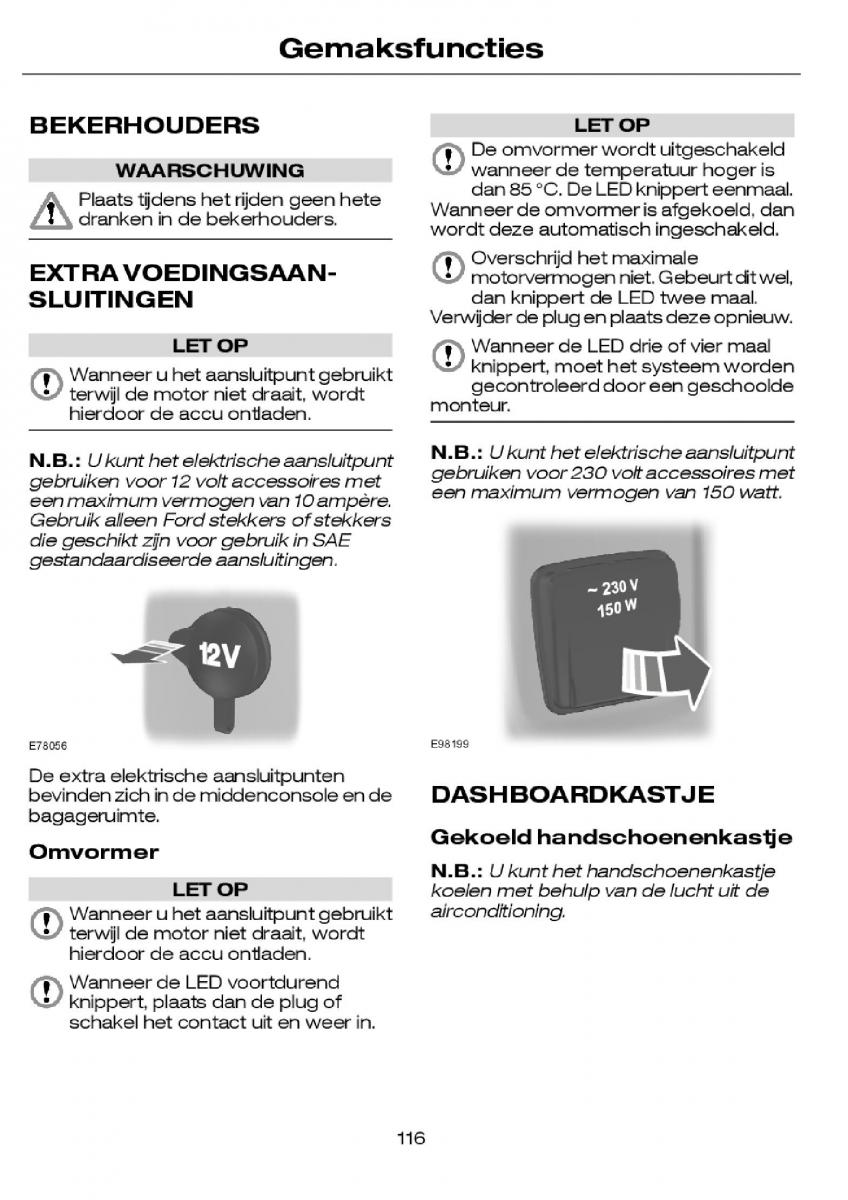 Ford Focus I 1 handleiding / page 119