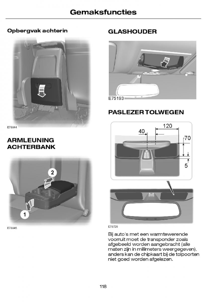 Ford Focus I 1 handleiding / page 121