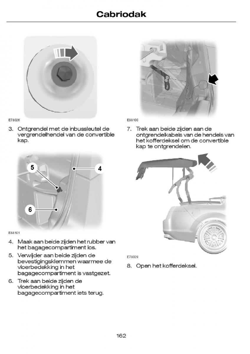 Ford Focus I 1 handleiding / page 165