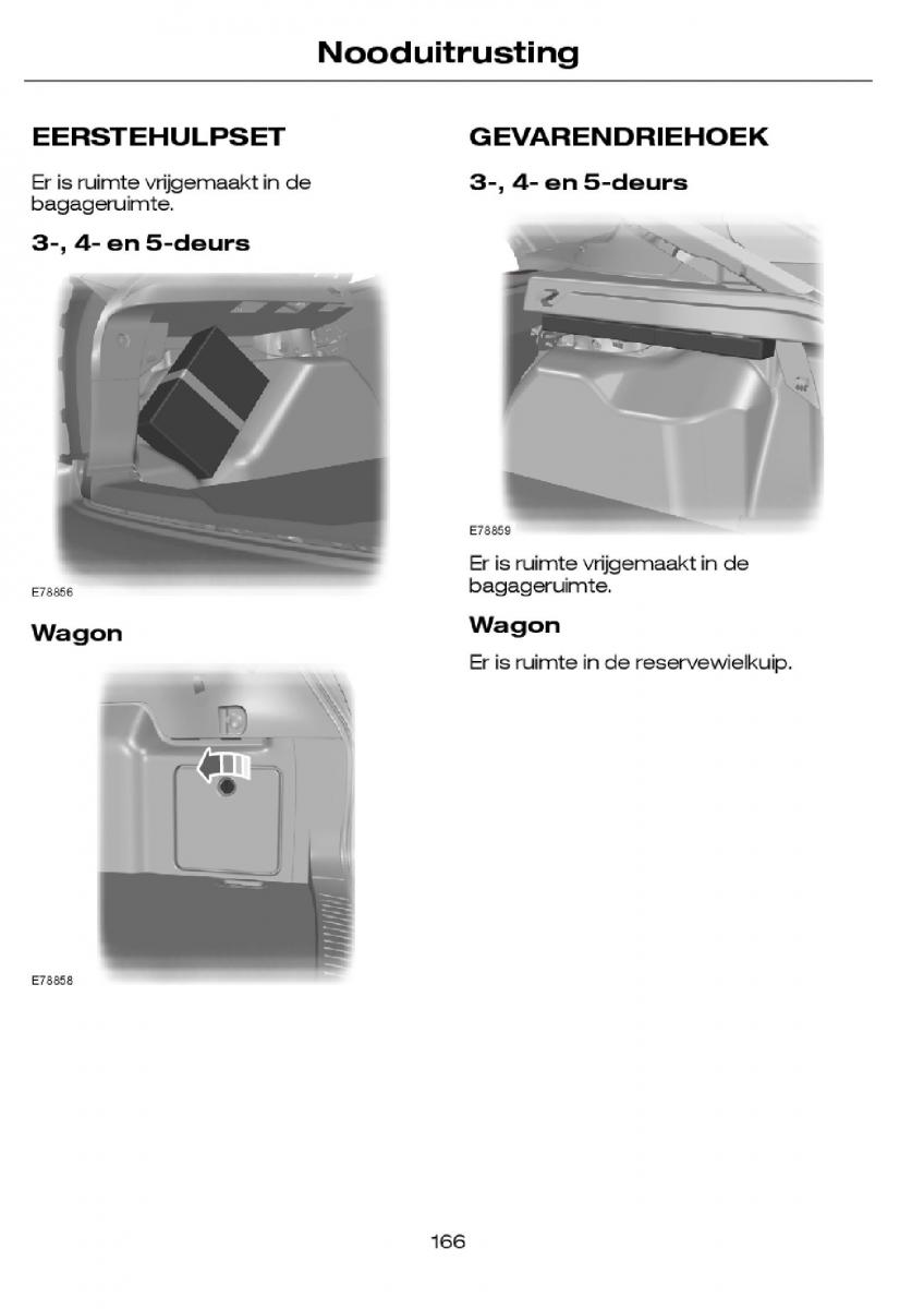 Ford Focus I 1 handleiding / page 169