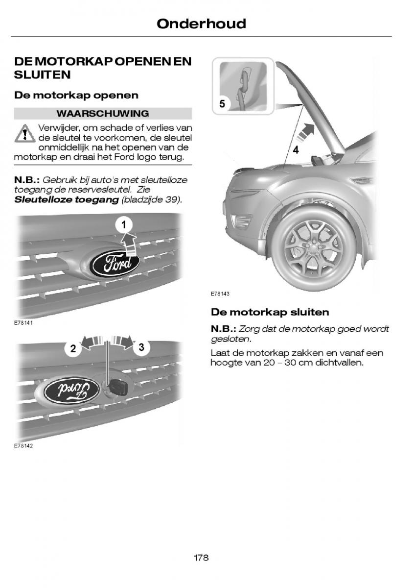 Ford Focus I 1 handleiding / page 181