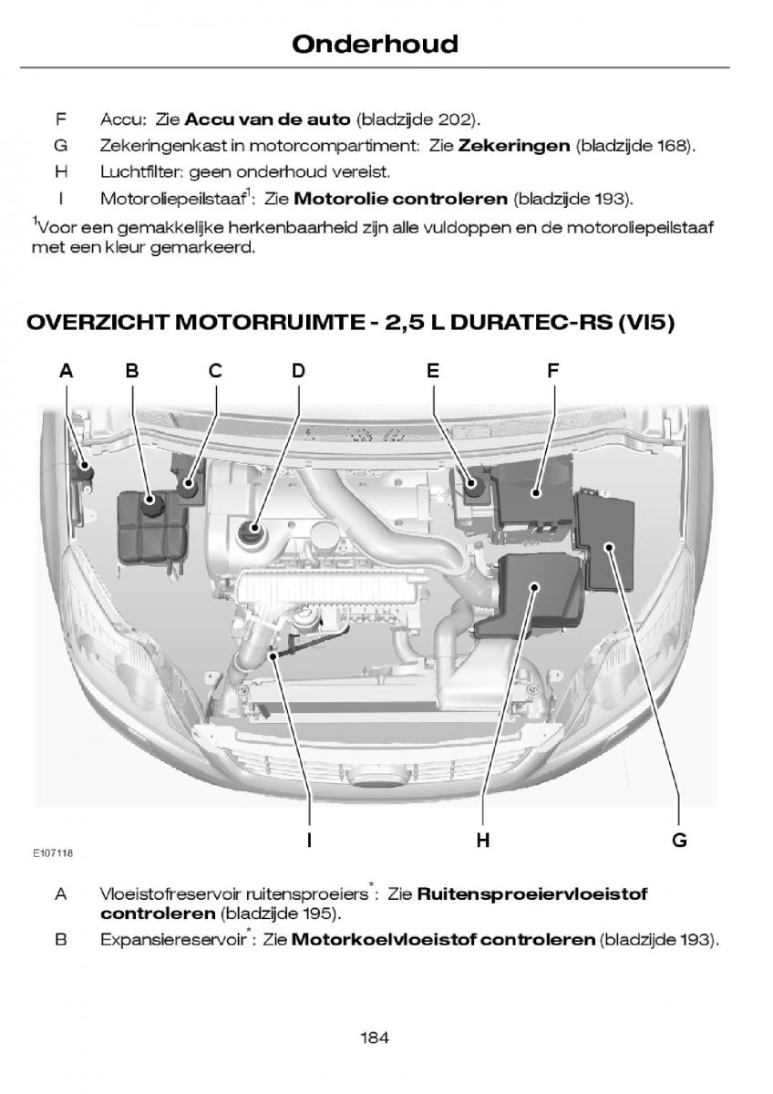 Ford Focus I 1 handleiding / page 187