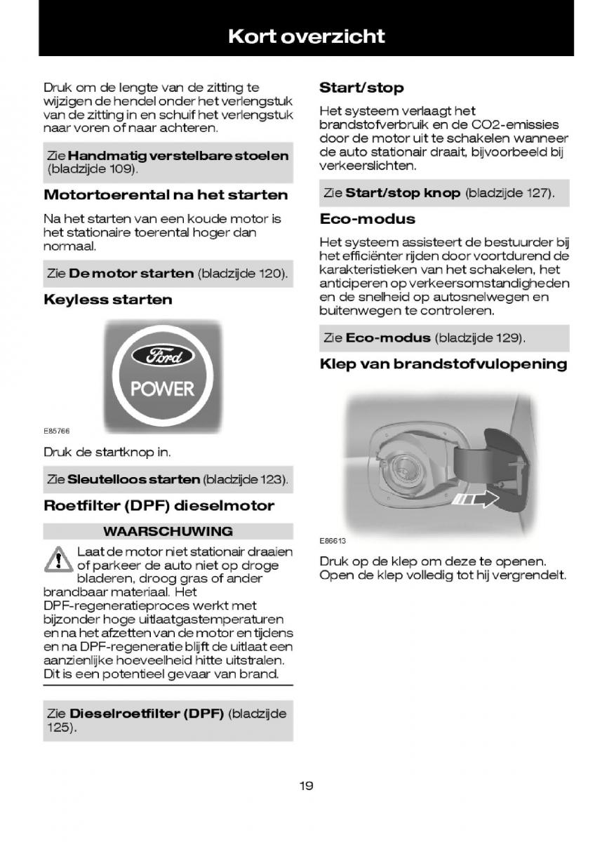 Ford Focus I 1 handleiding / page 21