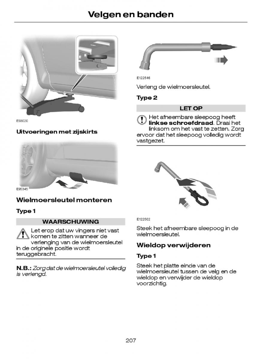 Ford Focus I 1 handleiding / page 210