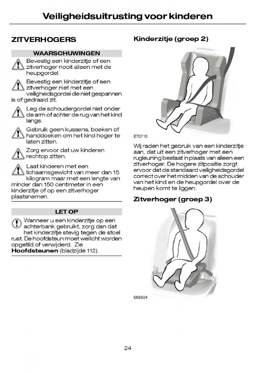 Ford Focus I 1 handleiding / page 26