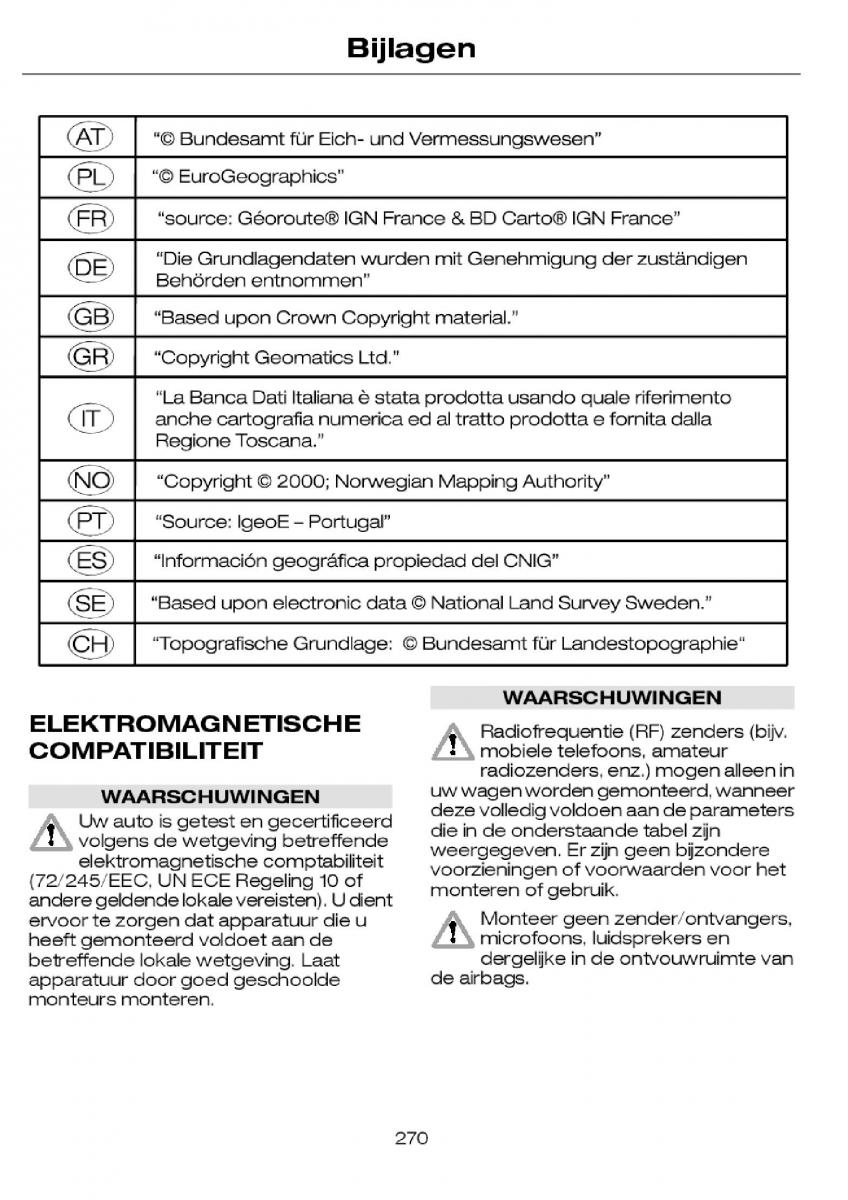 Ford Focus I 1 handleiding / page 273