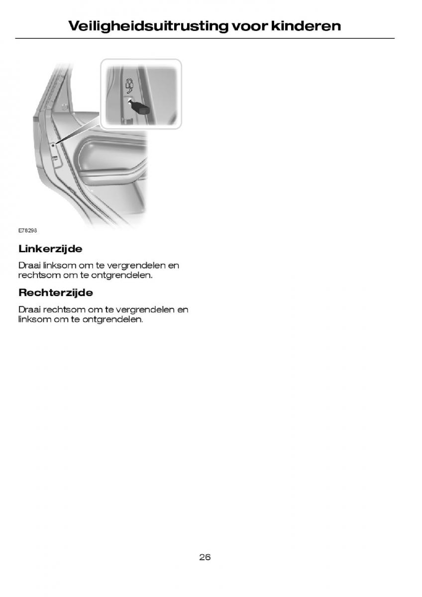 Ford Focus I 1 handleiding / page 28