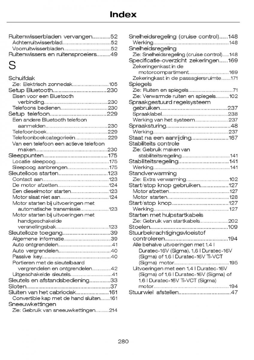 Ford Focus I 1 handleiding / page 283