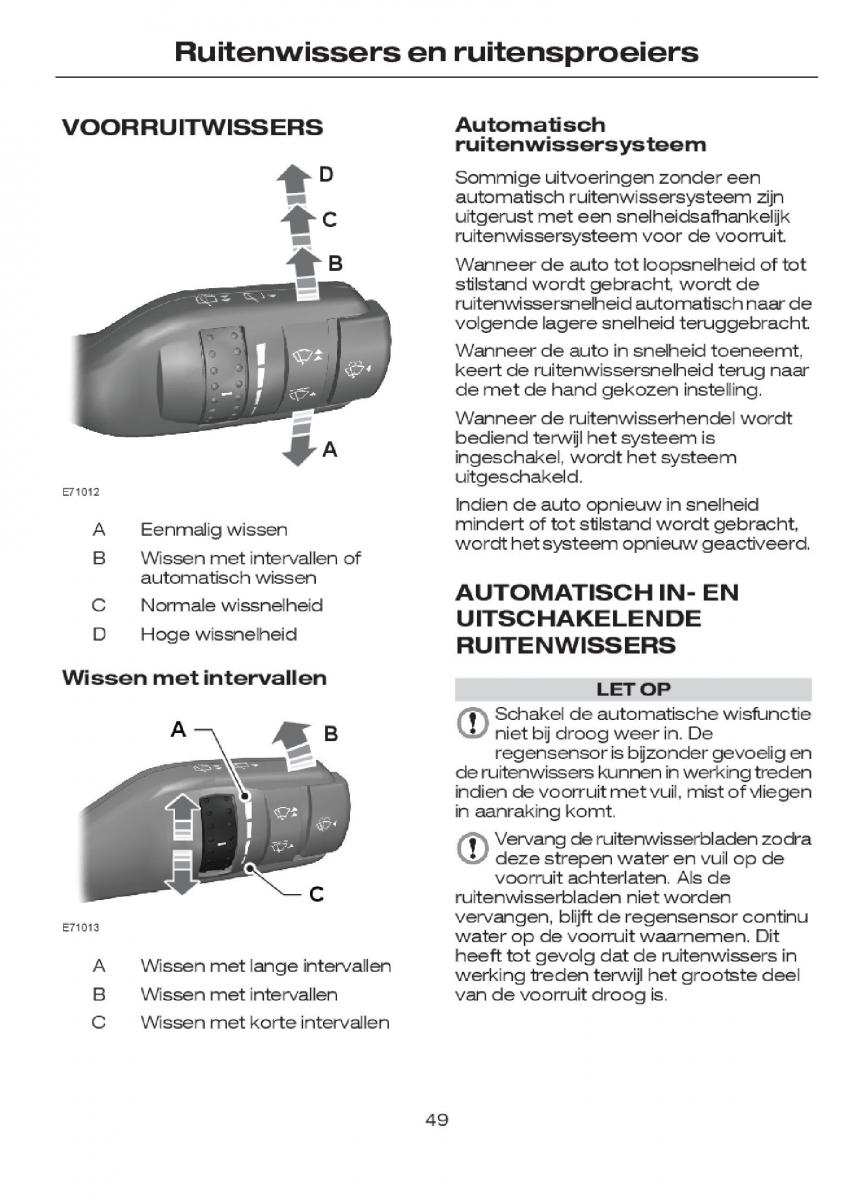 Ford Focus I 1 handleiding / page 51