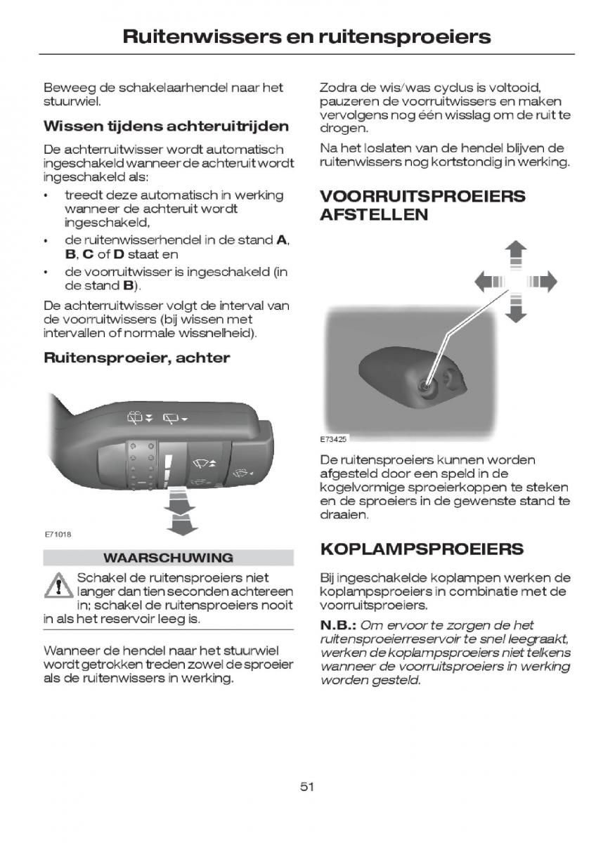 Ford Focus I 1 handleiding / page 53