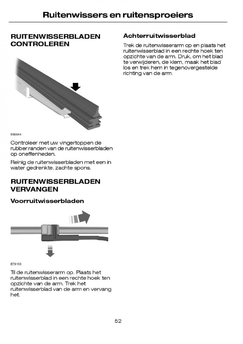 Ford Focus I 1 handleiding / page 54