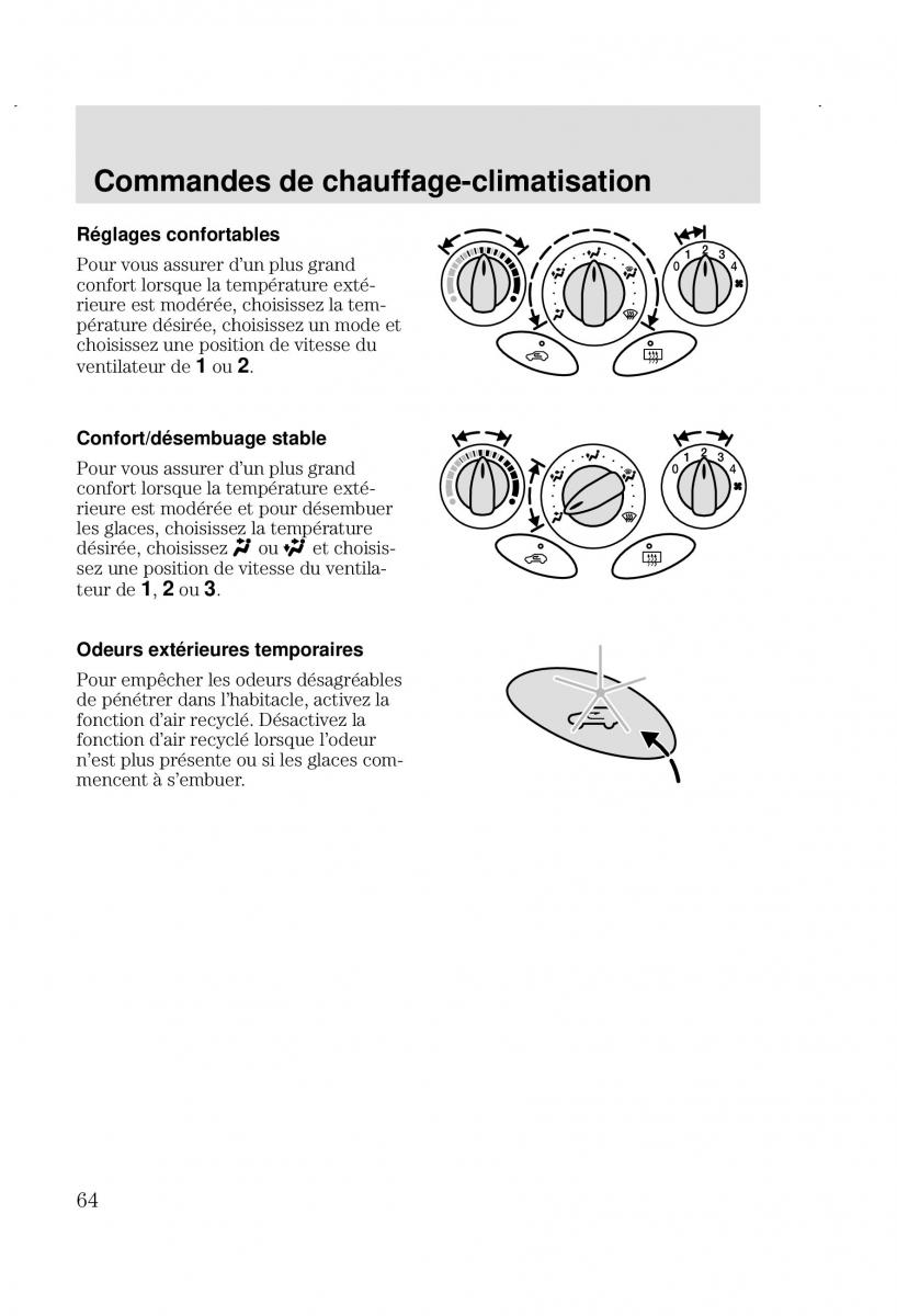 Ford Focus I 1 manuel du proprietaire / page 64