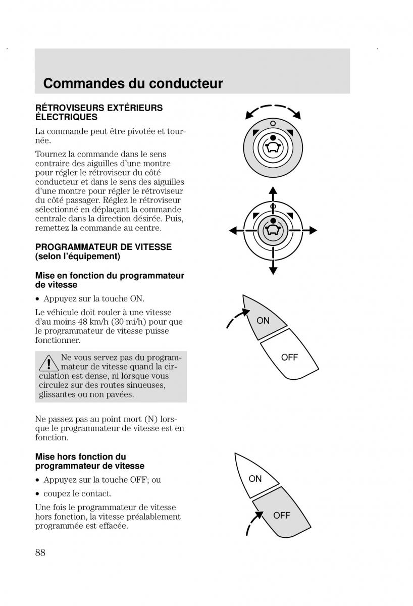 Ford Focus I 1 manuel du proprietaire / page 88