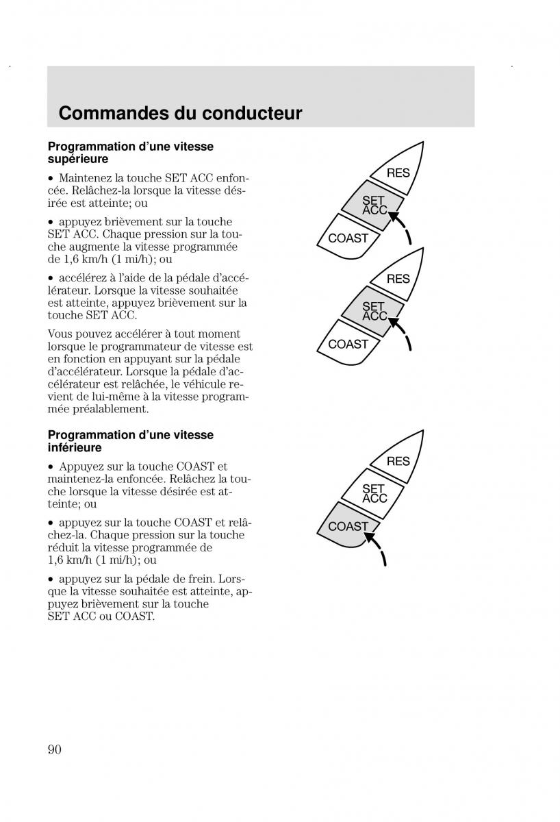 Ford Focus I 1 manuel du proprietaire / page 90