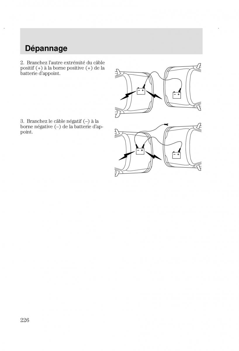 Ford Focus I 1 manuel du proprietaire / page 226