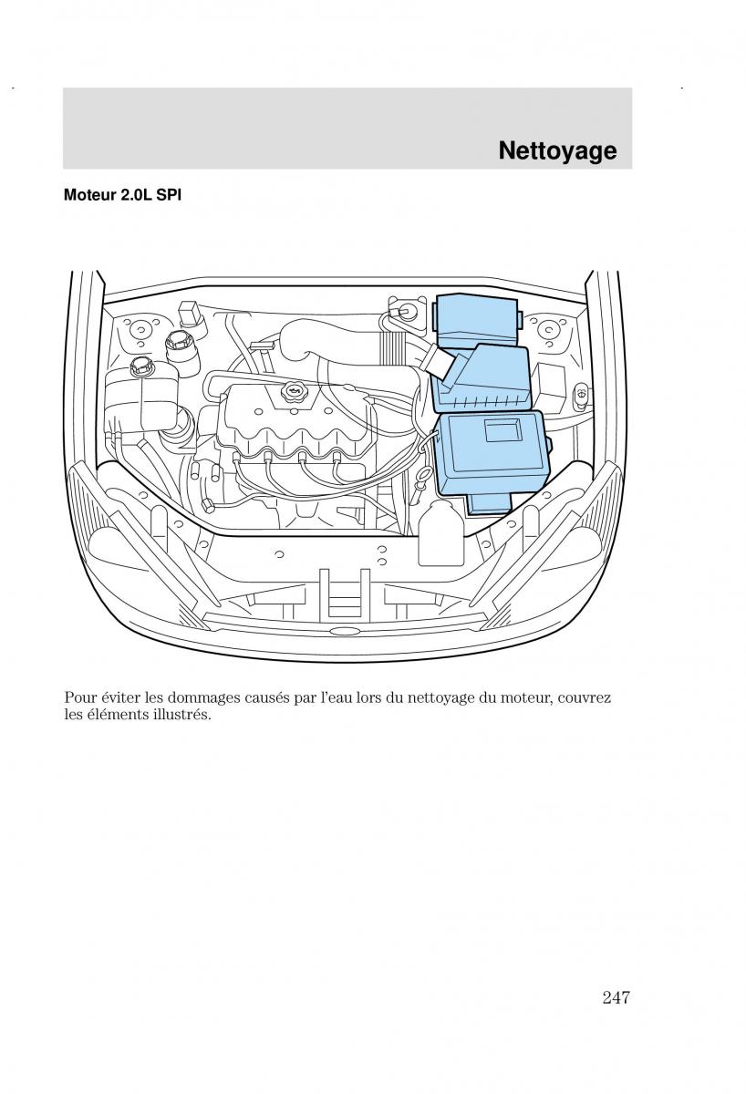 Ford Focus I 1 manuel du proprietaire / page 247