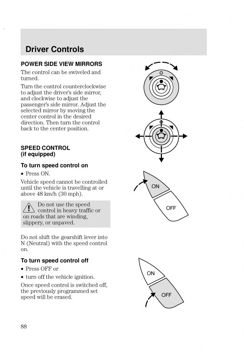 Ford Focus I 1 owners manual / page 88