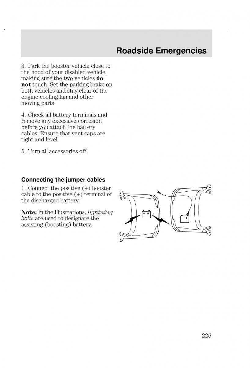 Ford Focus I 1 owners manual / page 225