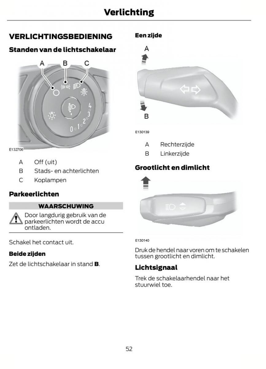 Ford Focus II 2 handleiding / page 55