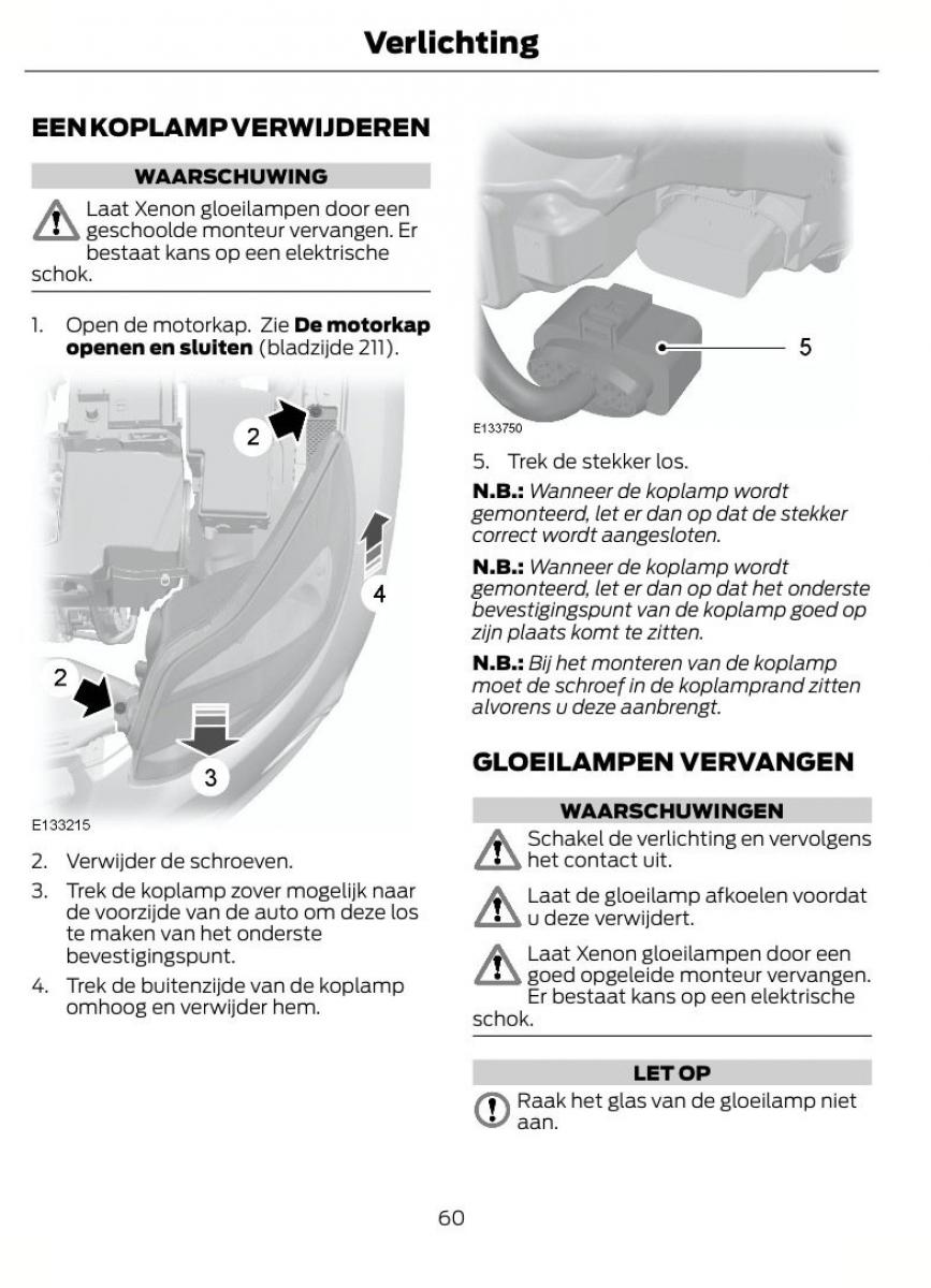 Ford Focus II 2 handleiding / page 63