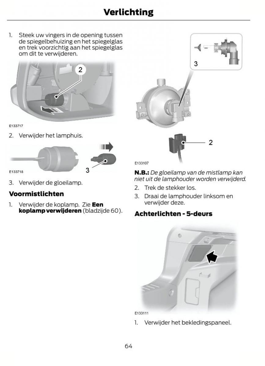 Ford Focus II 2 handleiding / page 67