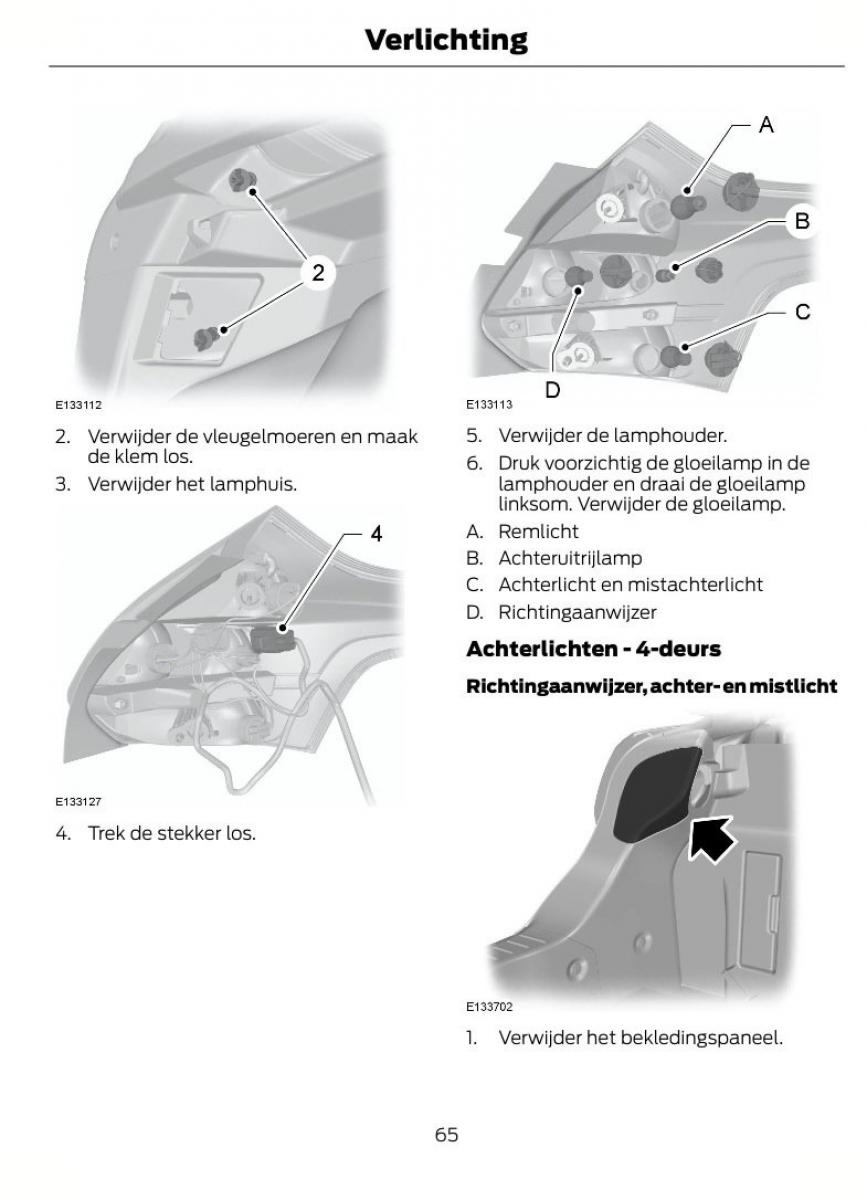 Ford Focus II 2 handleiding / page 68