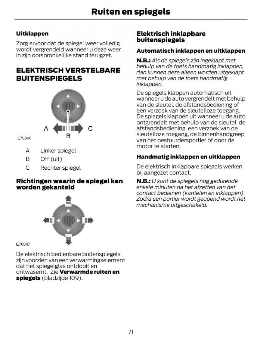 Ford Focus II 2 handleiding / page 74