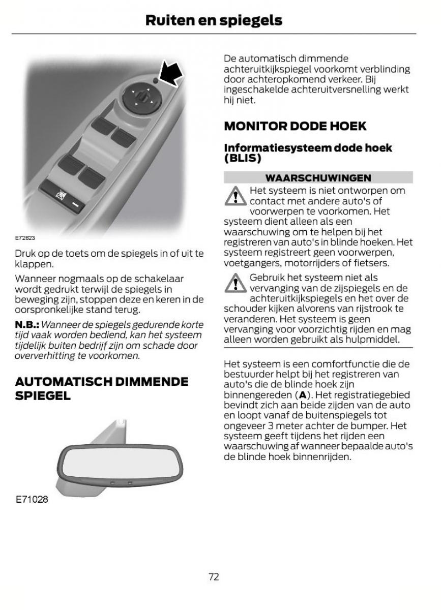 Ford Focus II 2 handleiding / page 75