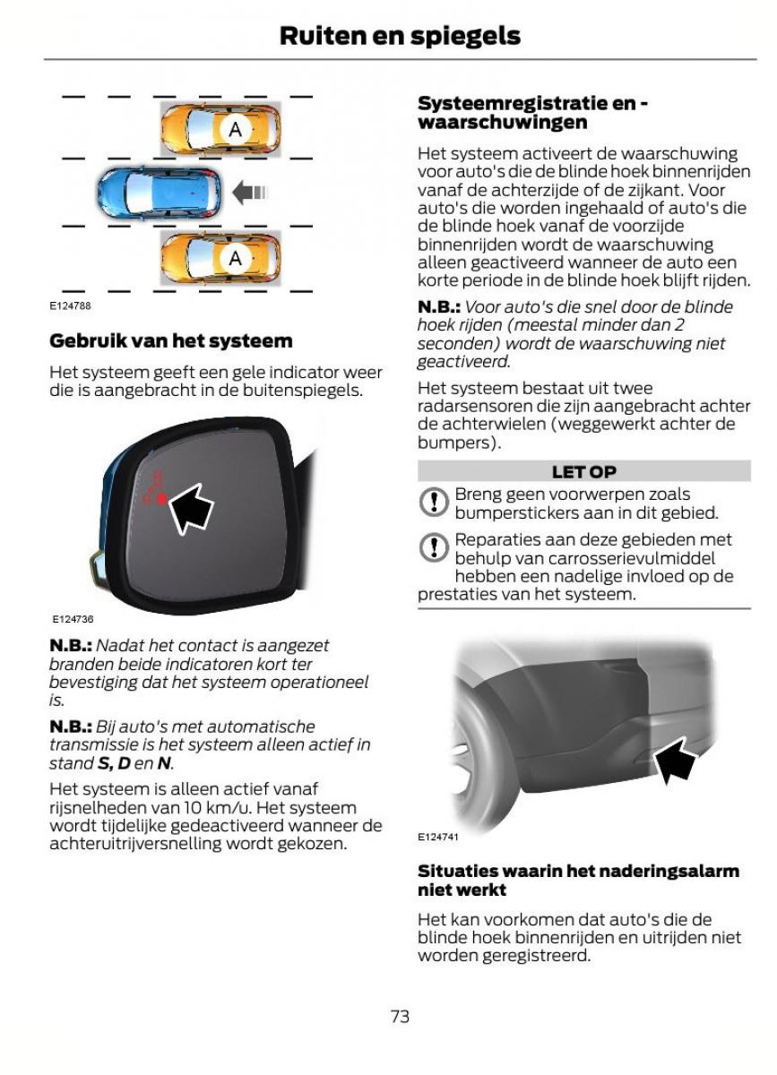 Ford Focus II 2 handleiding / page 76