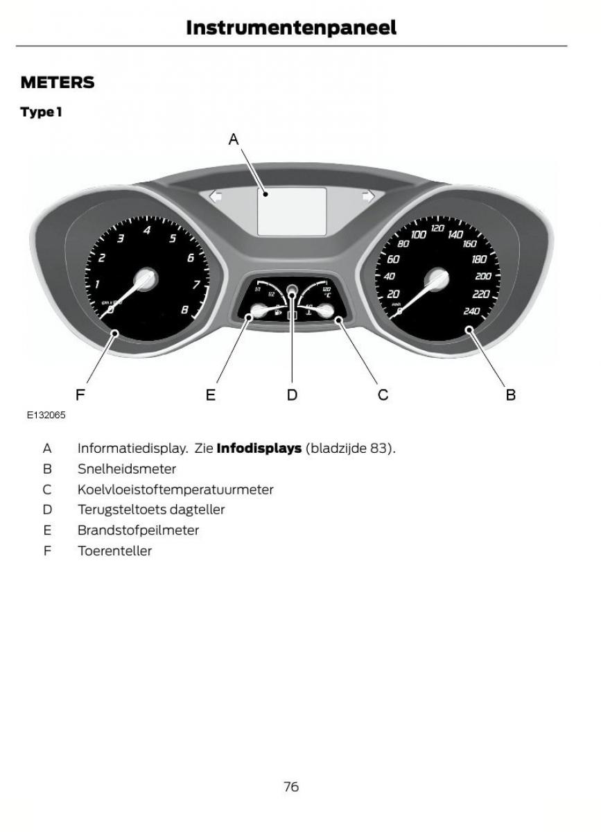 Ford Focus II 2 handleiding / page 79