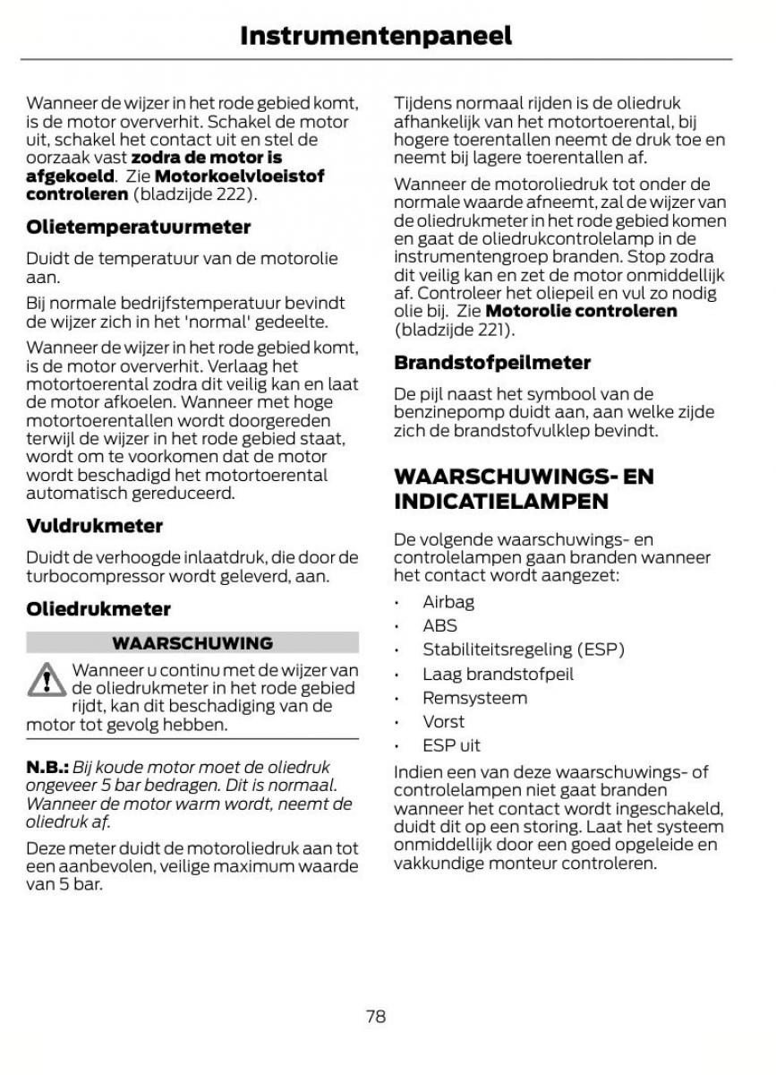 Ford Focus II 2 handleiding / page 81