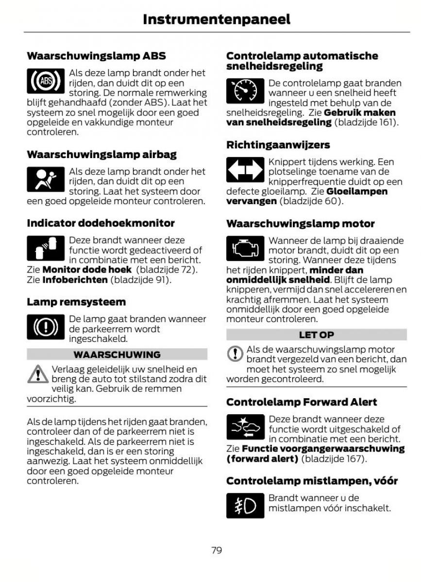 Ford Focus II 2 handleiding / page 82