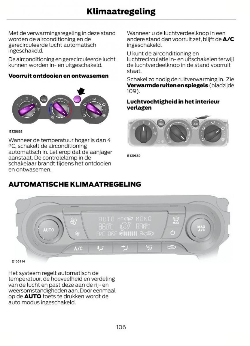 Ford Focus II 2 handleiding / page 109